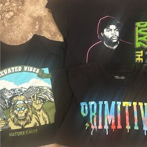 Primitive Graphic T-Shirt Trio